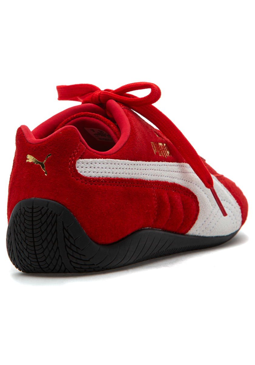 red puma shoes