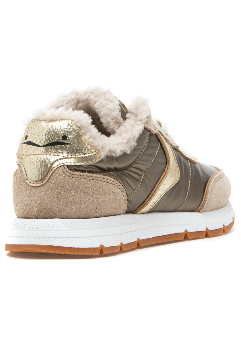 Voile Blanche Storm 015 Fur Sneaker Light Beige-Platinum