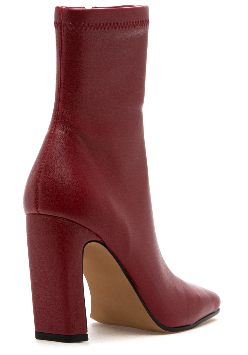 【レディース】Steve Madden Vinka ブーティー Steve Madden Vinka Boot Dark Red