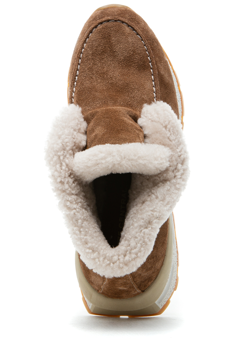 Quinn Sneaker Brown Suede