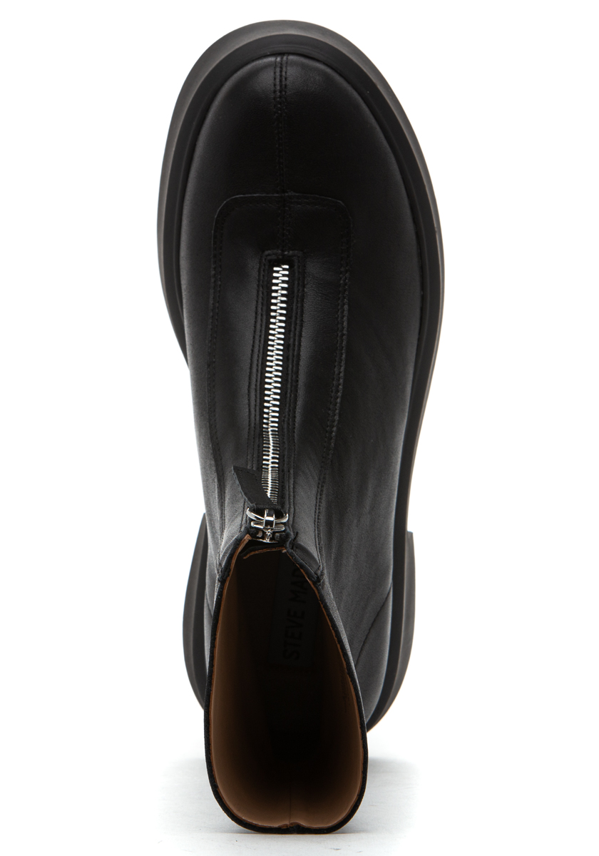 Steve Madden Jones Boot Black Leather