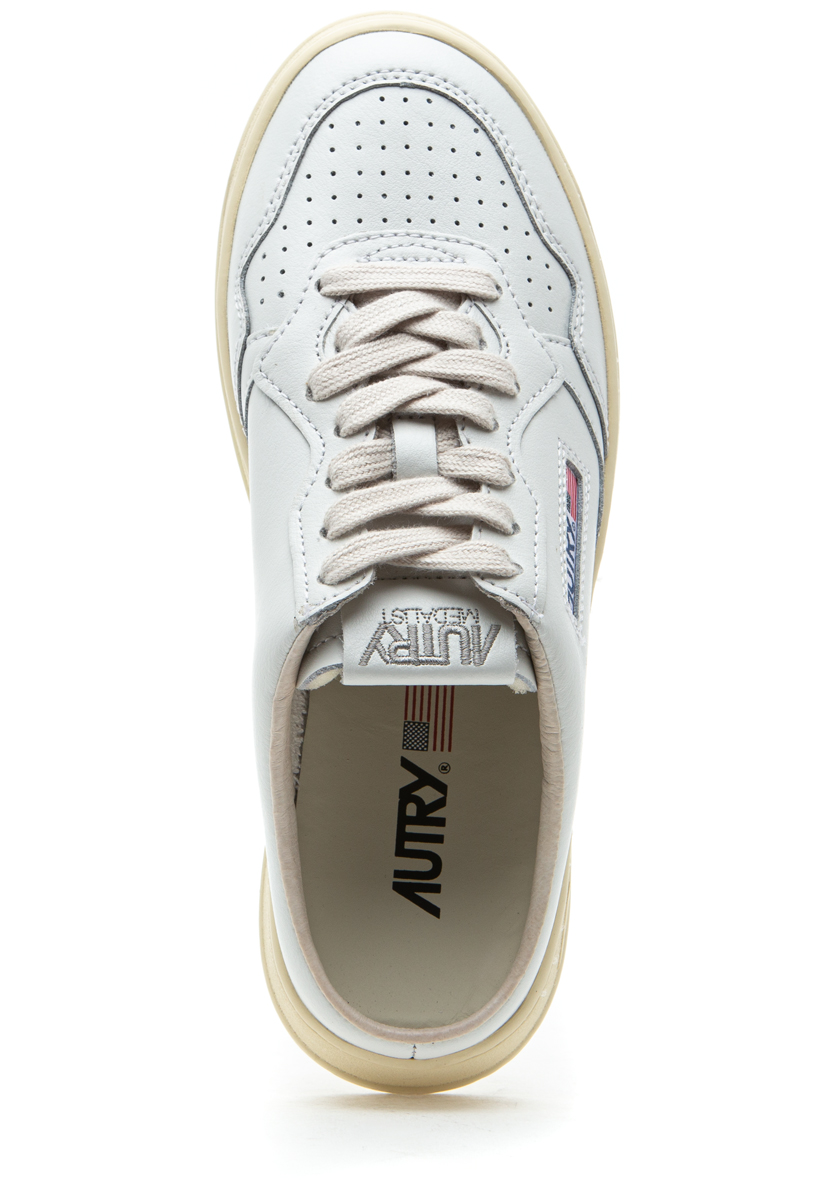 Autry Mule Low Sneaker White Leather