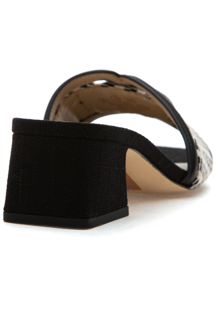 Sam Edelman Waylon Sandal Black/Natural Knit