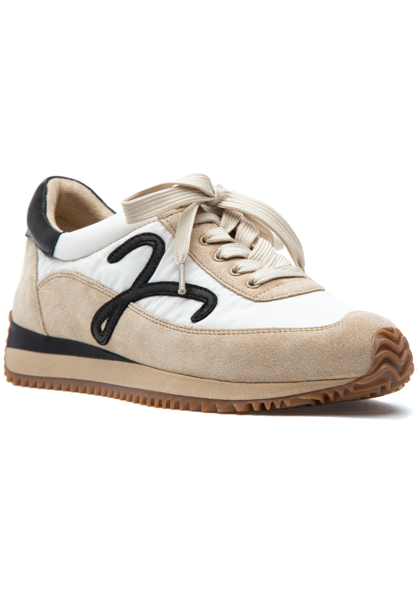 スニーカー JIL SANDER Women Sneakers J15WS0002P4833102 NEVE beige Beige Canvas Platform Sneakers by Jil Sander on Sale