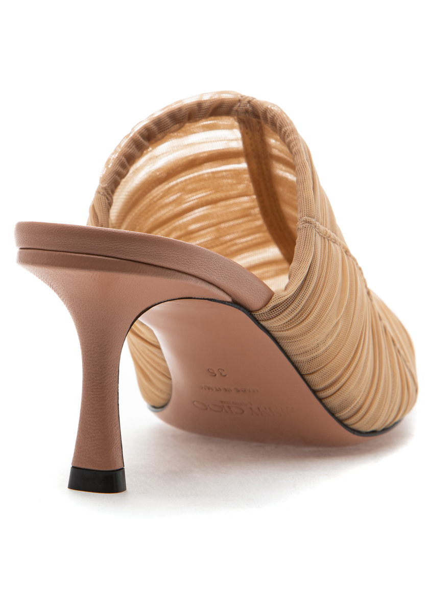 Jimmy Choo Lotta Mule 65 Light Clay Pink