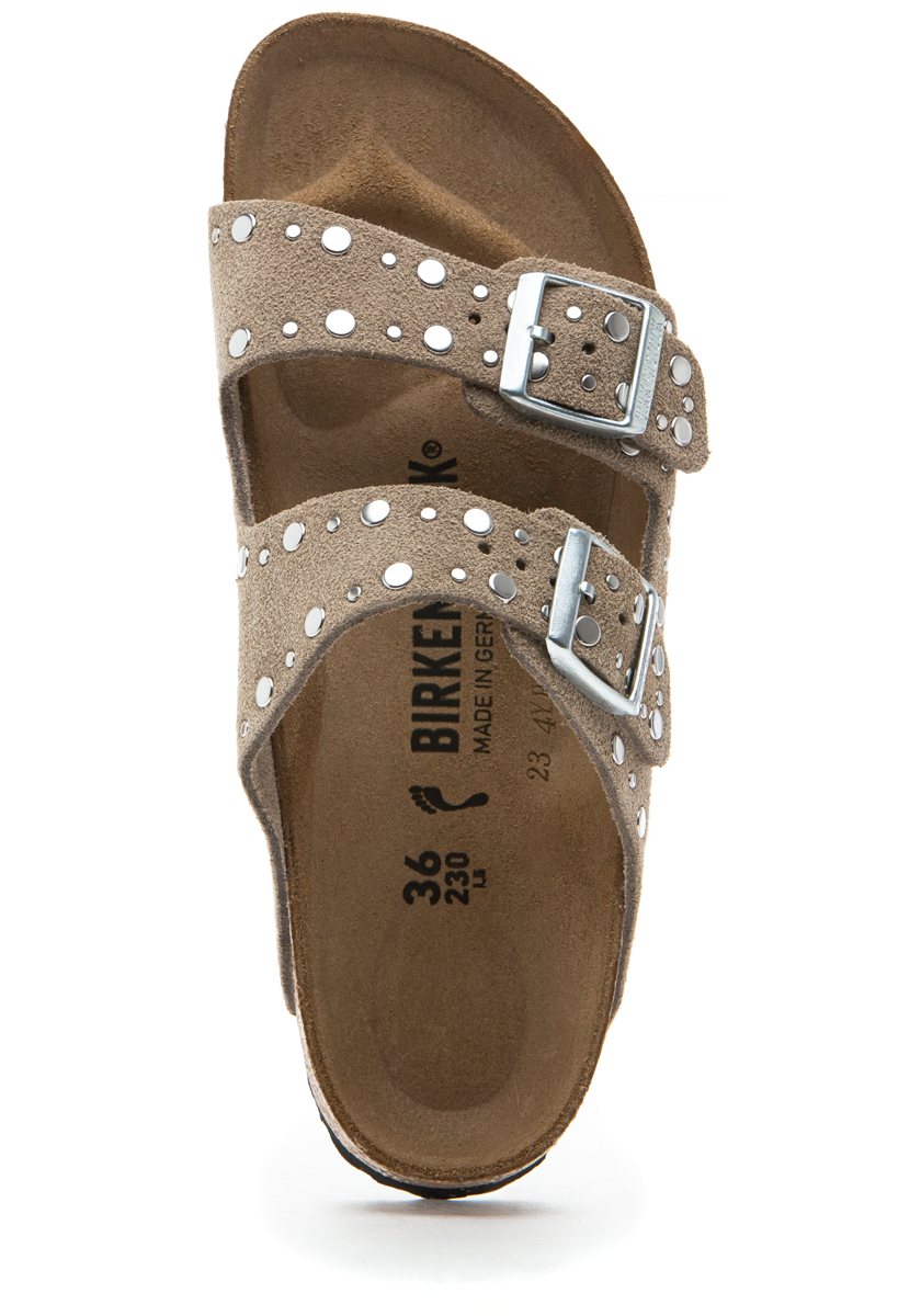 ［大人気！］BIRKENSTOCK ARIZONA RIVET SANDALS 1029390TAUPE Arizona Rivets Suede Leather Taupe | BIRKENSTOCK