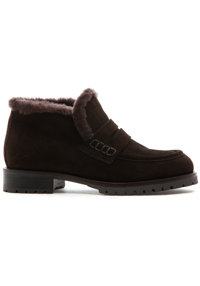 Brown Suede