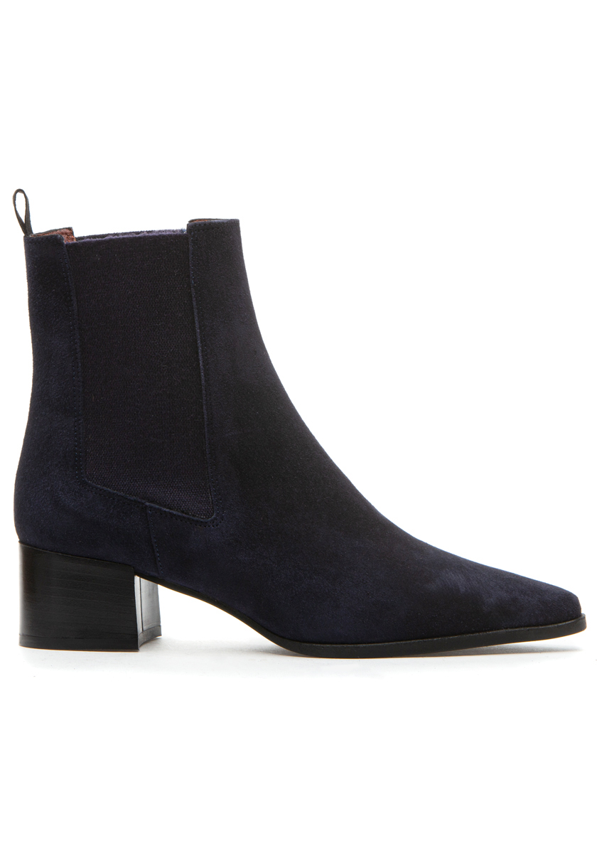 Navy Suede