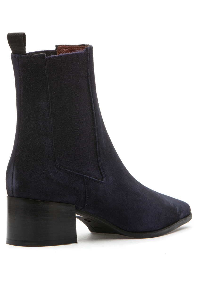 Navy Suede