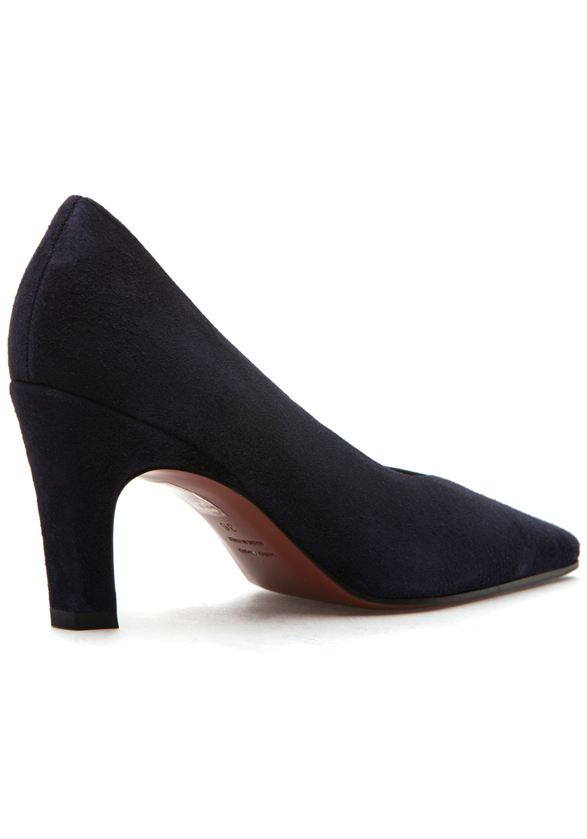 Navy Suede
