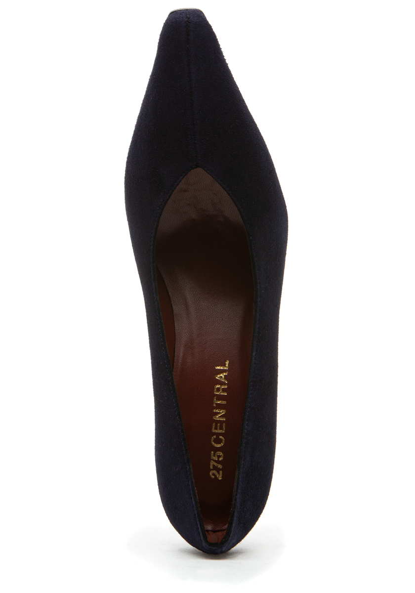 Navy Suede