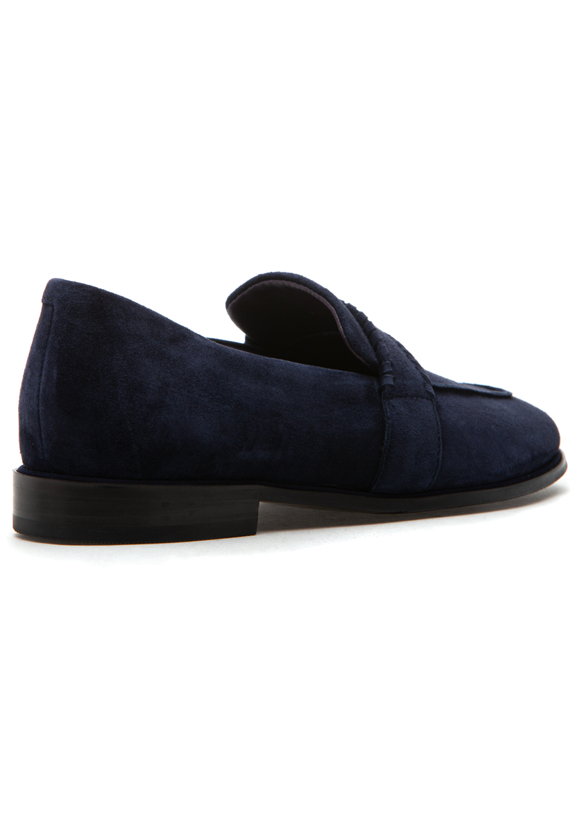 Navy Suede