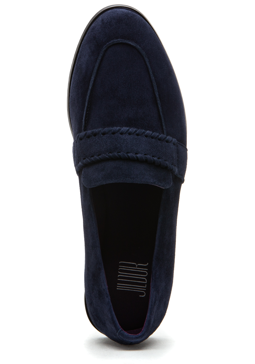Navy Suede