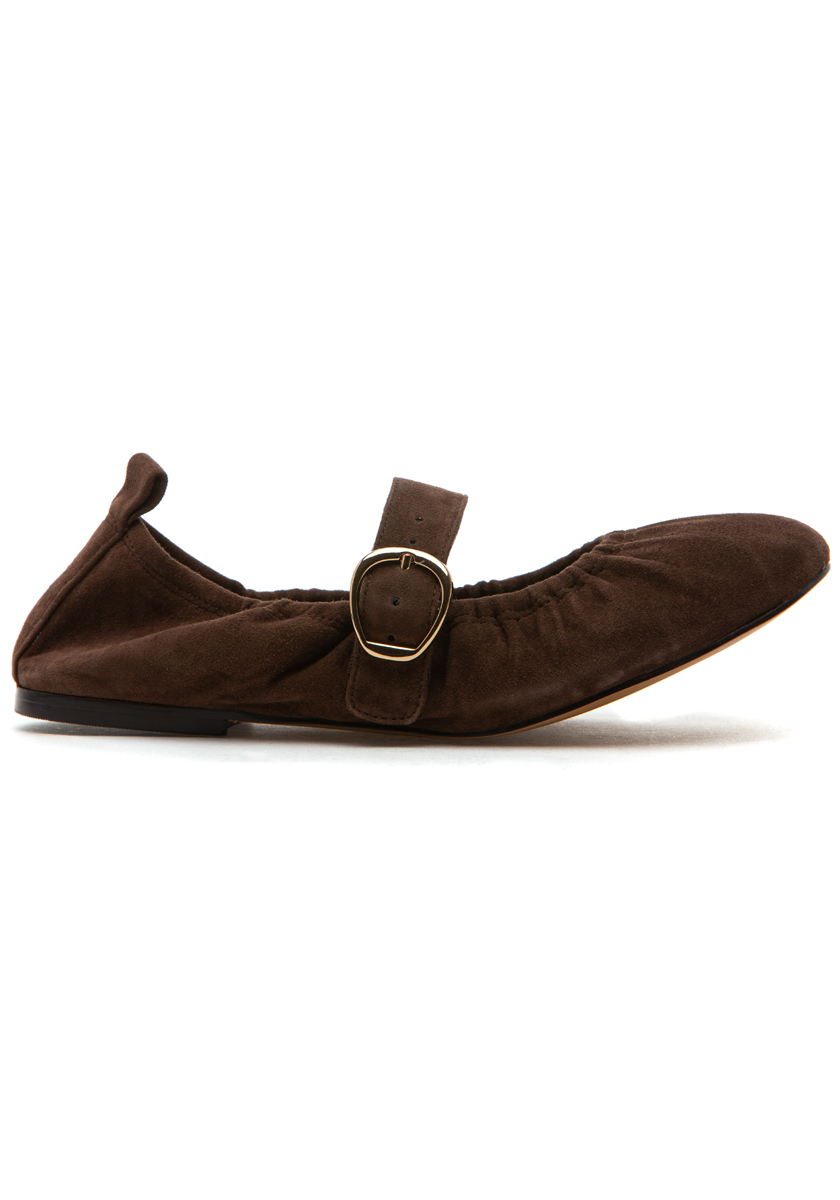 Brown Suede