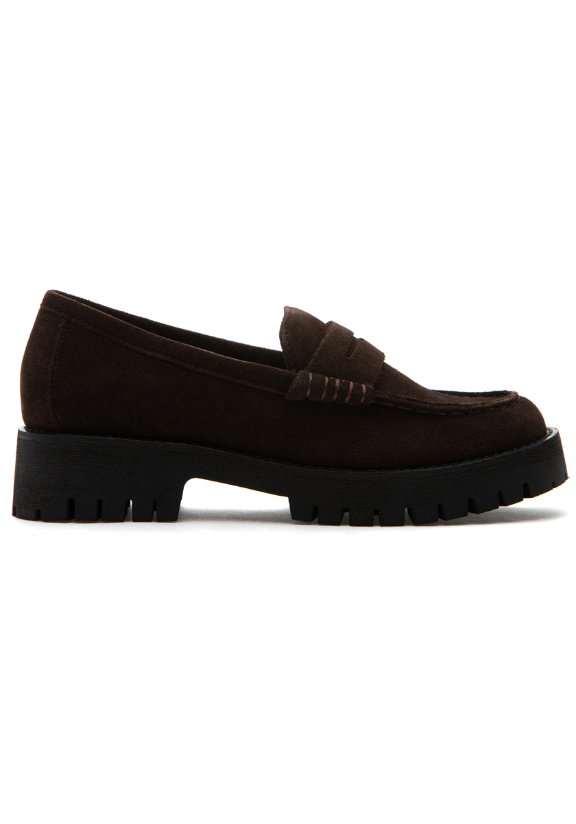 Brown Suede