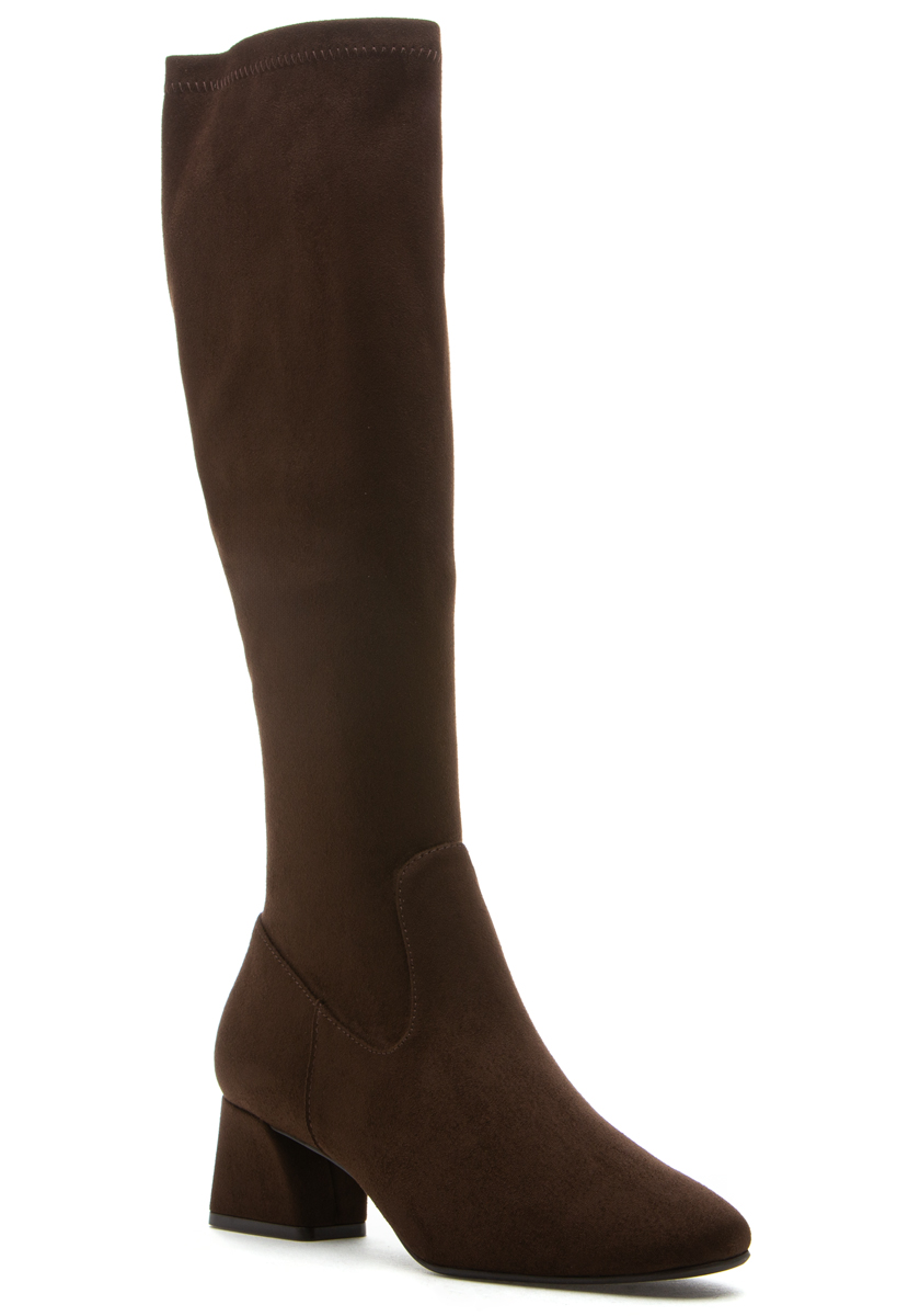 Brown Suede