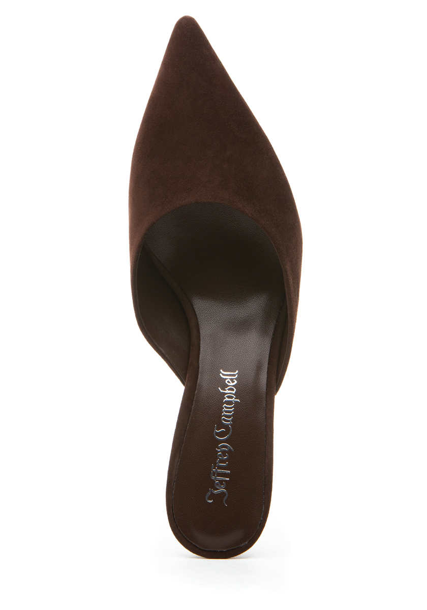 ゆーめん様　ミュール Jeffrey Campbell Unamused Mule Brown Suede