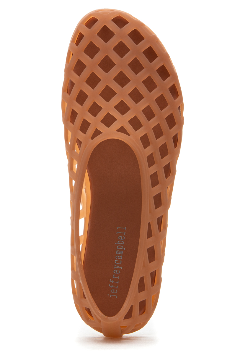 Jeffrey Campbell Jellz Flat Natural Matte
