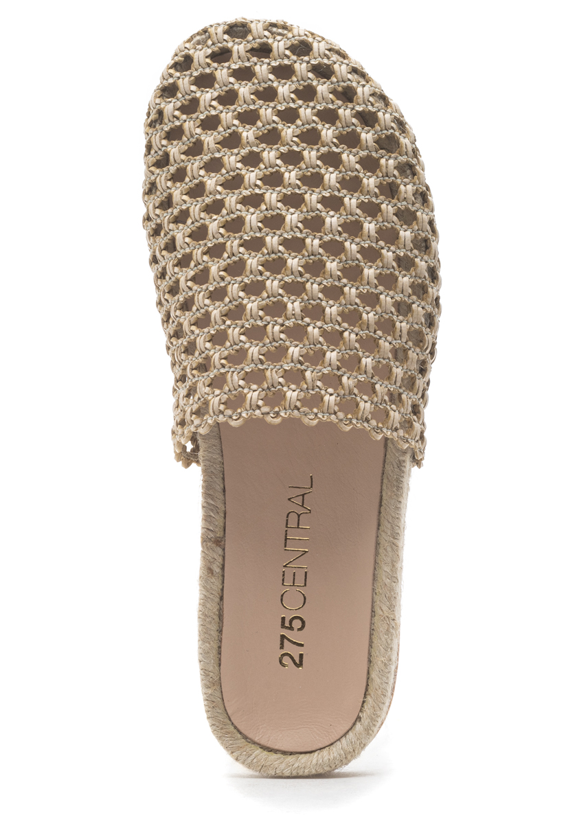 Maddy Espadrille Mule Natural