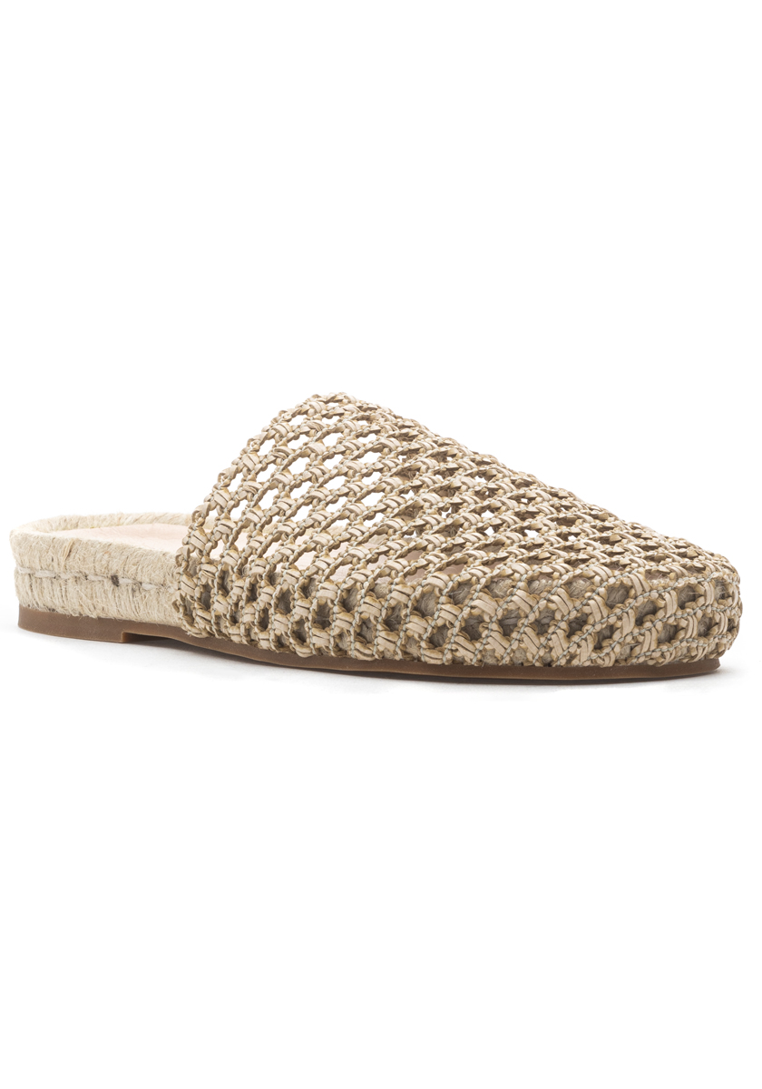 Maddy Espadrille Mule Natural
