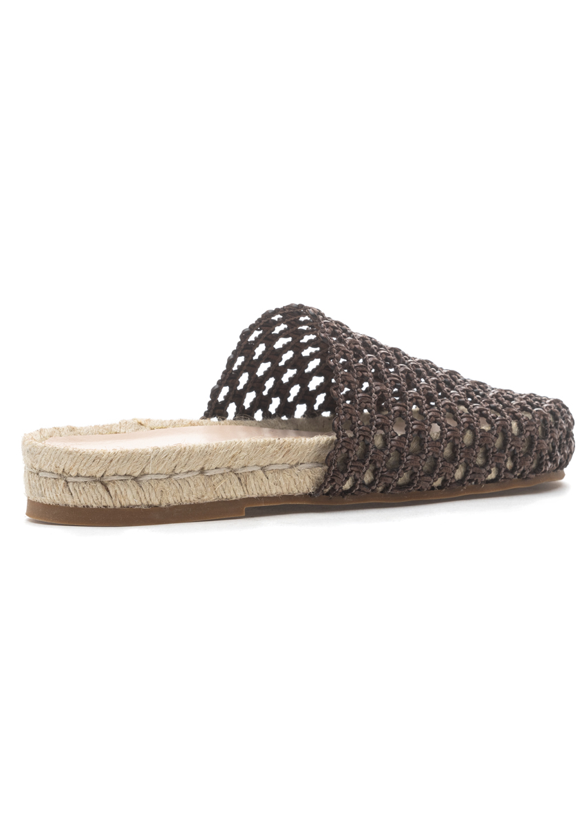 Maddy Espadrille Mule Brown
