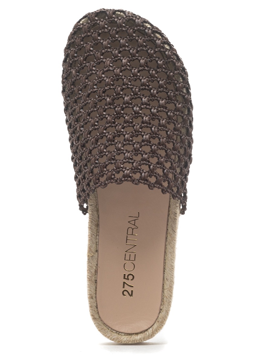 Maddy Espadrille Mule Brown