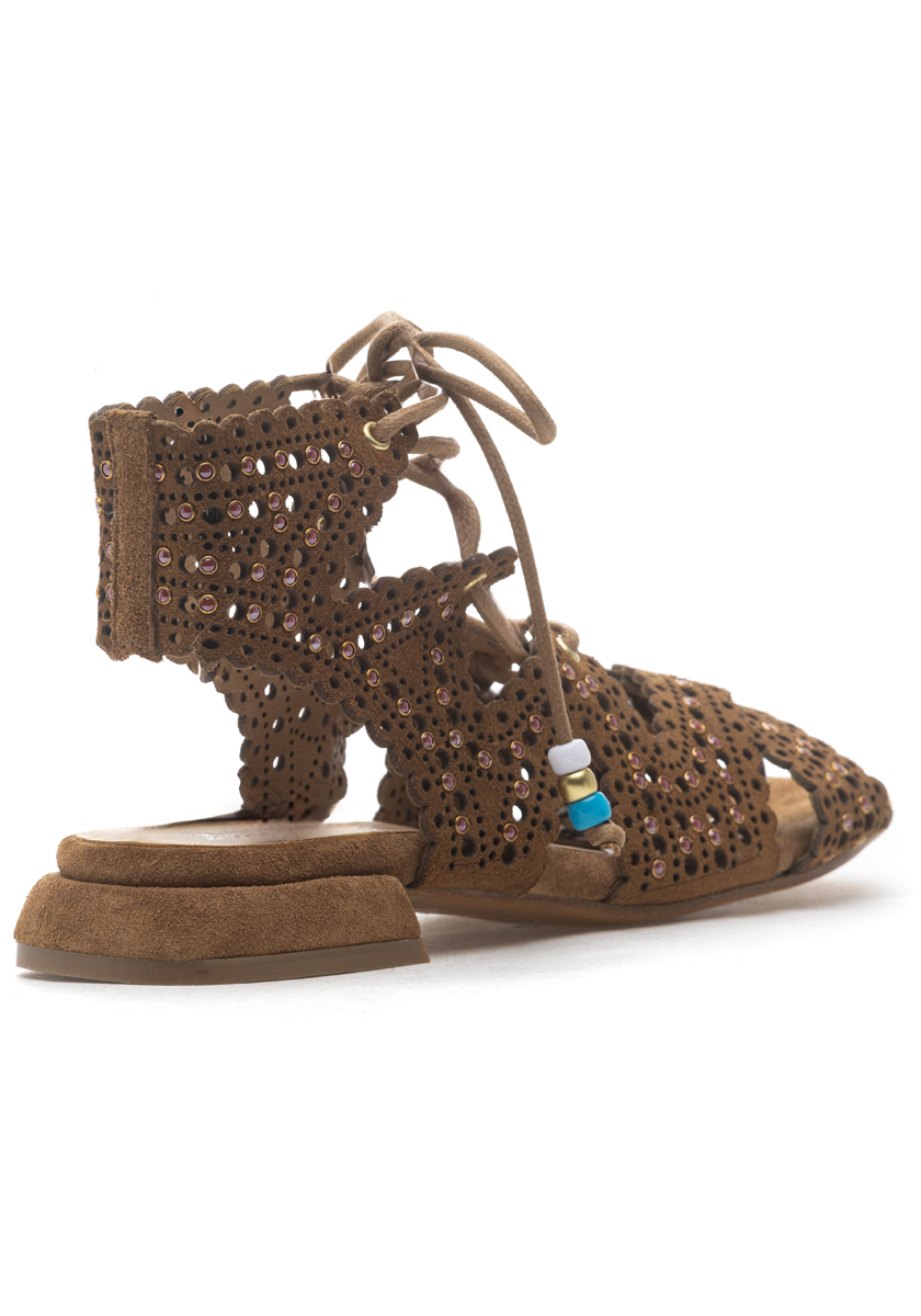 Murph Sandal Cuoio Suede
