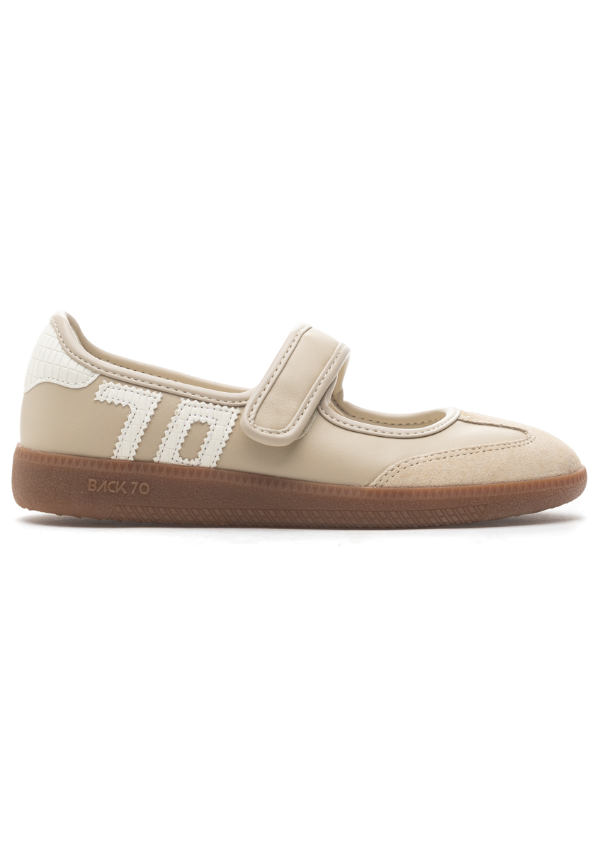 Beige Leather