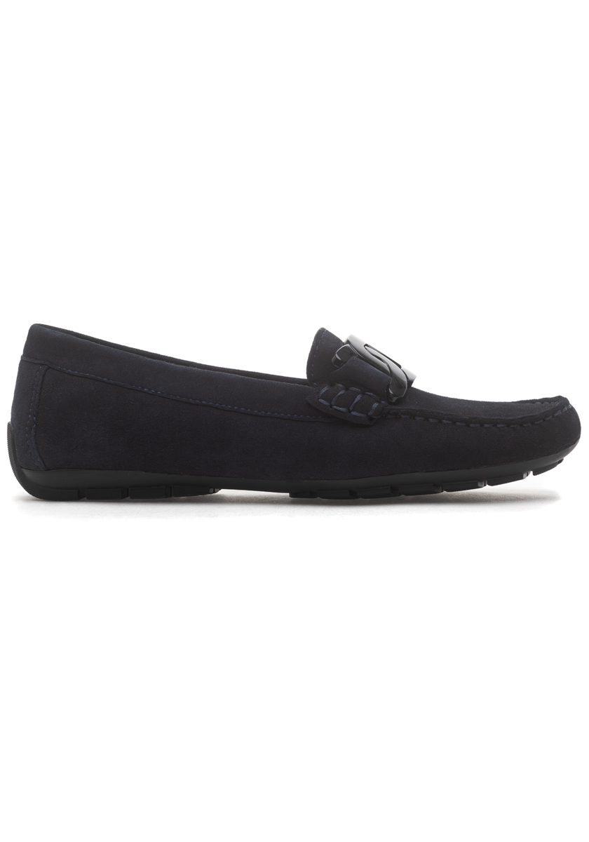 Navy Suede