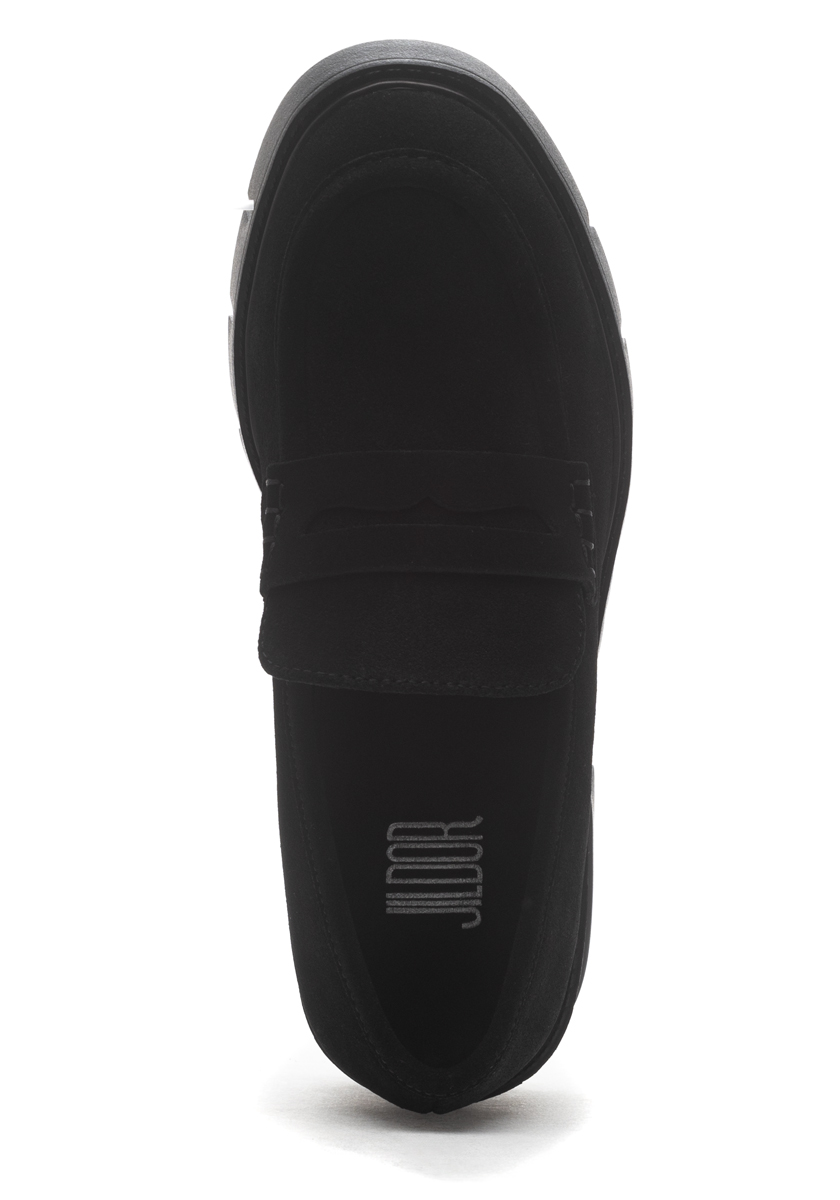 Nevis Loafer Black Waterproof Suede