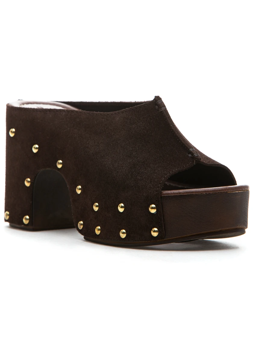 Brown Suede