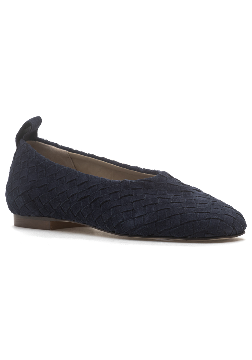 Navy Suede