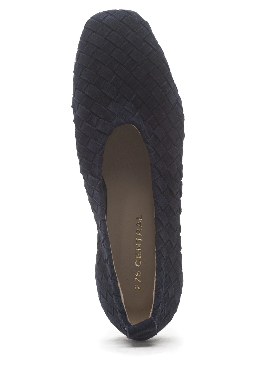 Navy Suede
