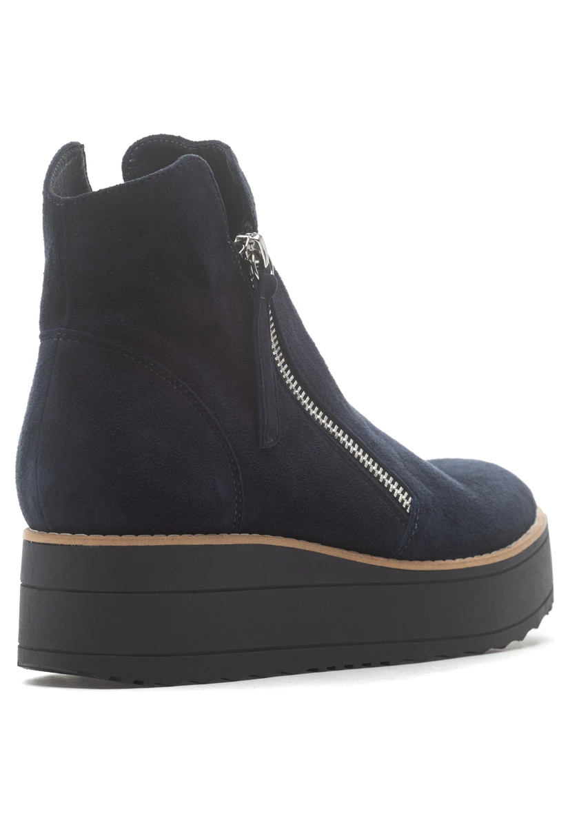 Navy Suede