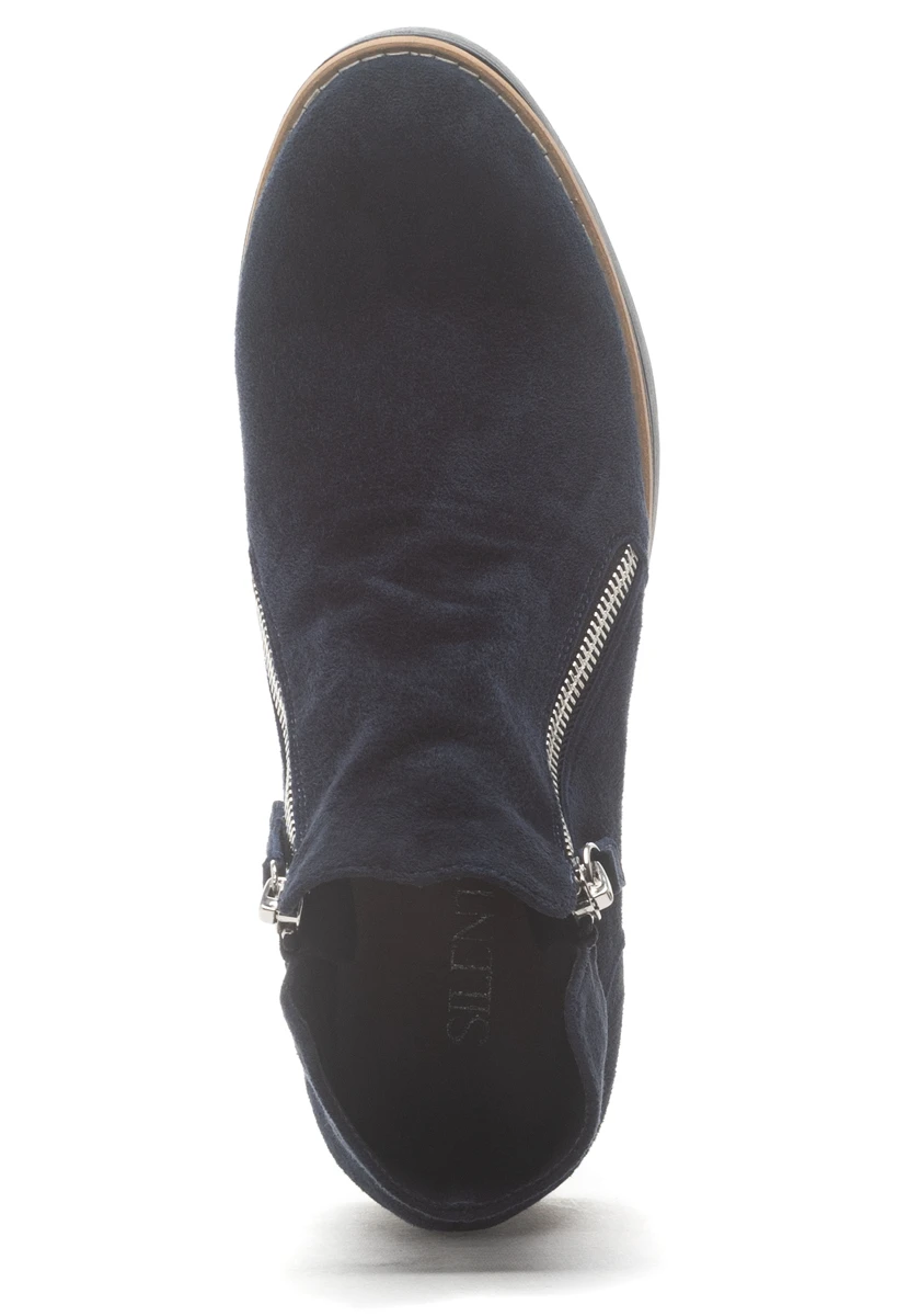 Navy Suede