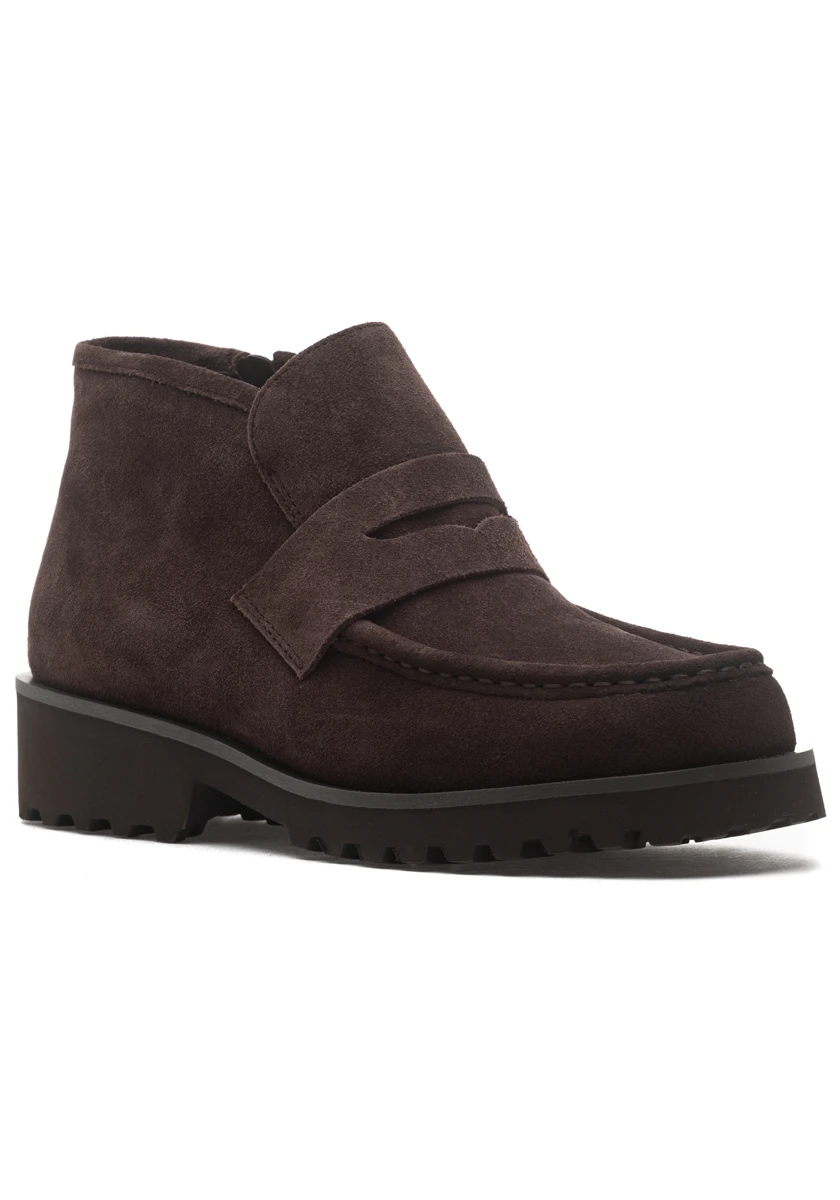 Brown Suede