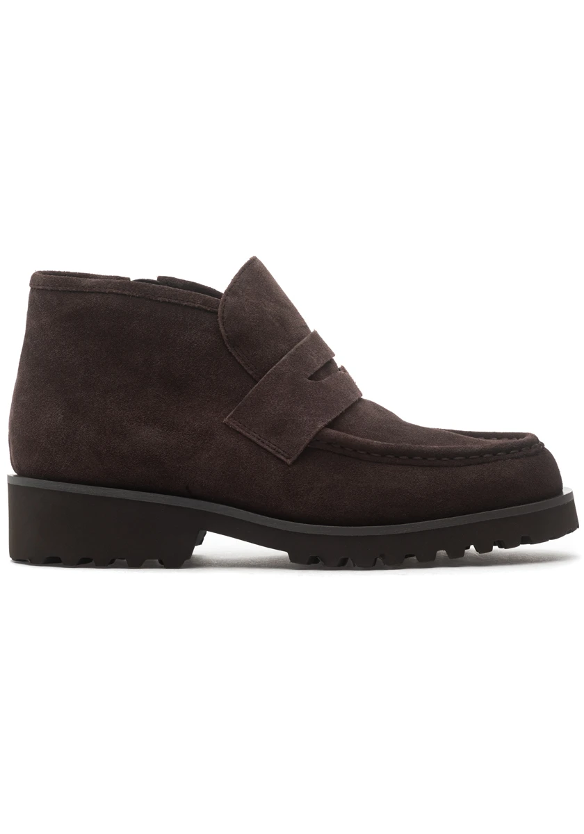 Brown Suede