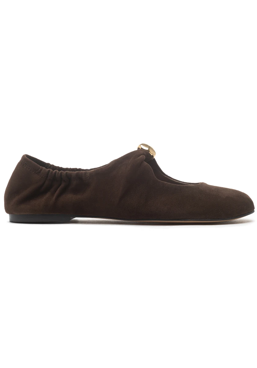 Brown Suede
