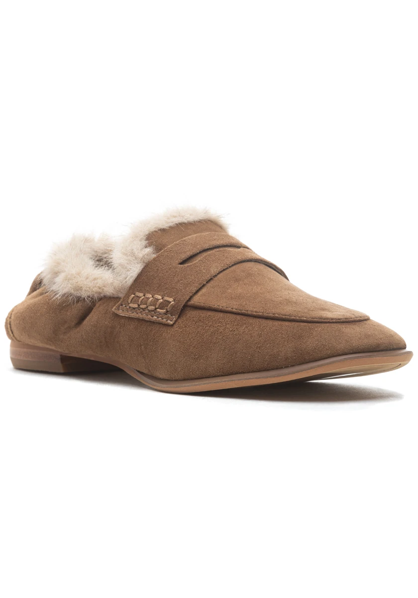 Light Brown Suede