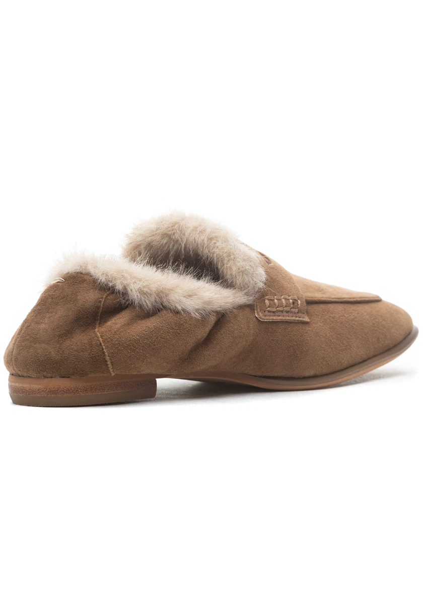 Light Brown Suede