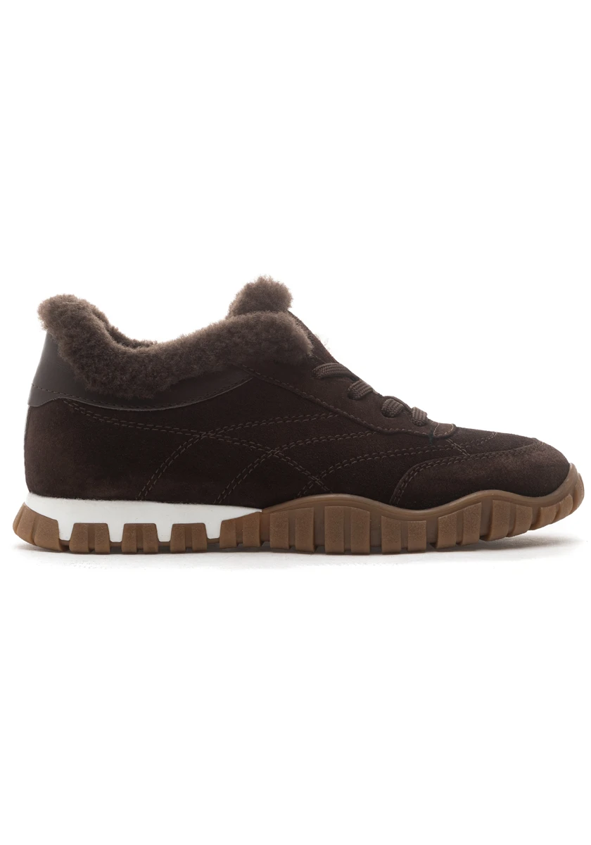 Brown Suede