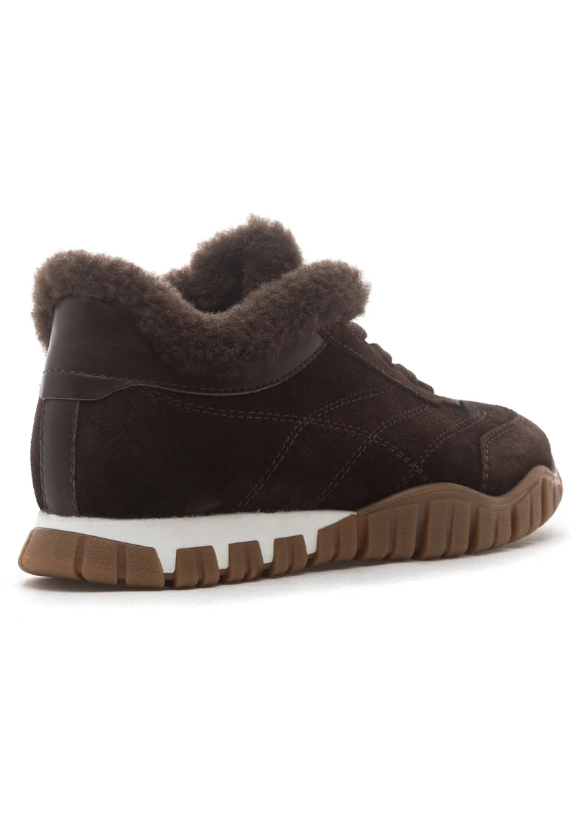 Brown Suede