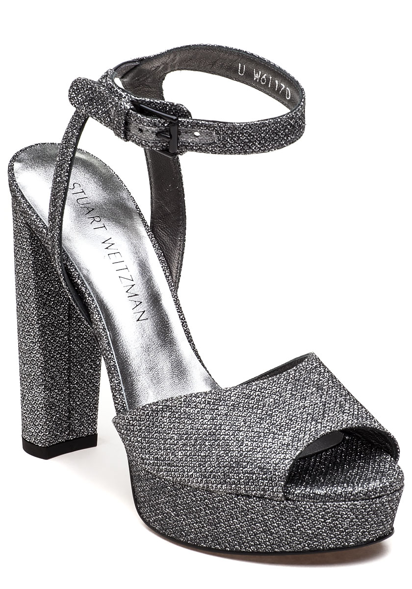 pewter glitter shoes