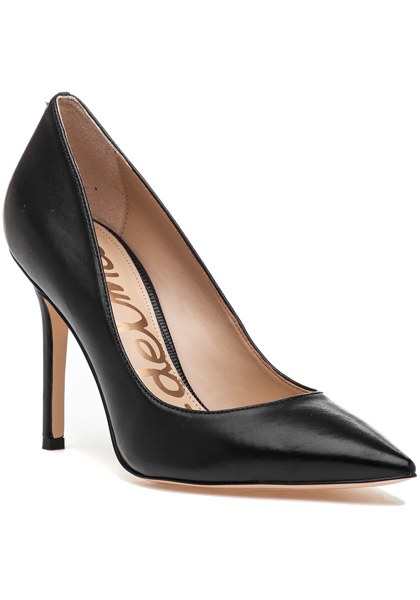 sam edelman hazel pump black leather