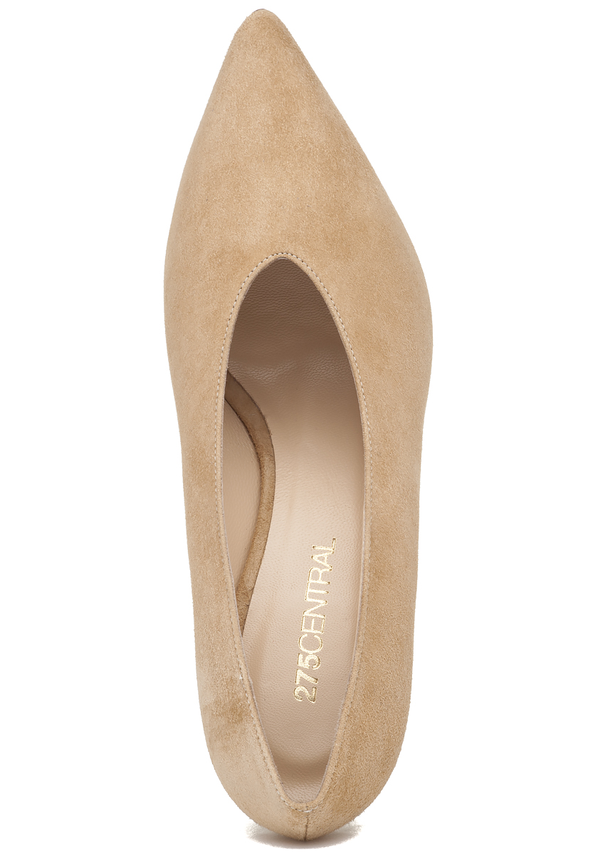 Draco Pump Camel Suede