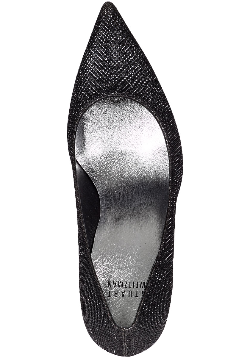 Stuart Weitzman Flirt Pump Black Fabric Stuart Weitzman Flirt Pump Black Fabric