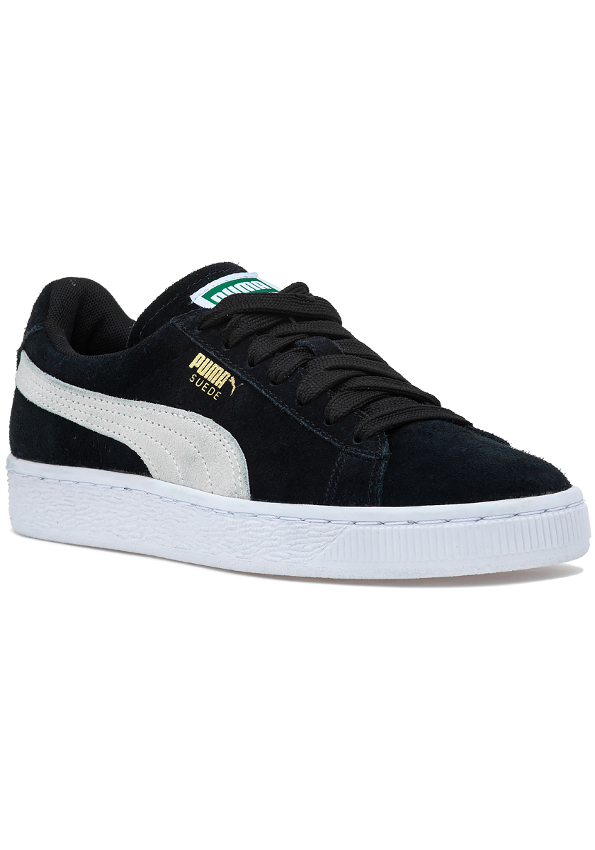 puma suede classic sneakers in black