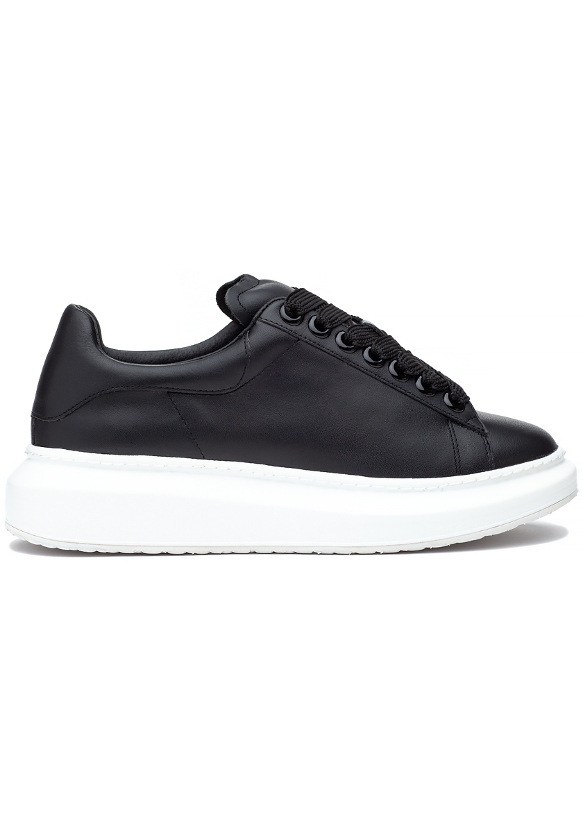 steven glazed lace up sneakers