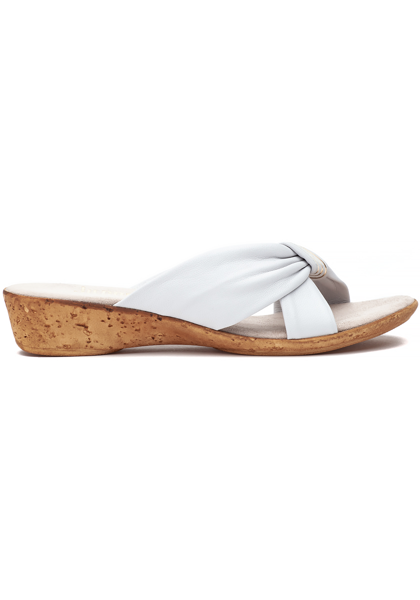 onex white sandals