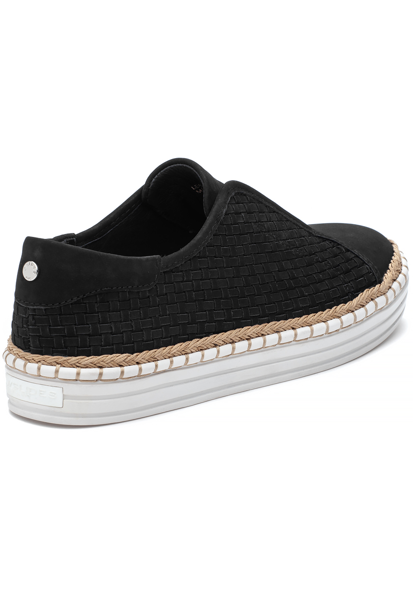 Kayla Sneaker Black Nubuck - Jildor Shoes